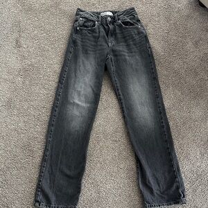 Garage Women's Black Straight Leg Jeans